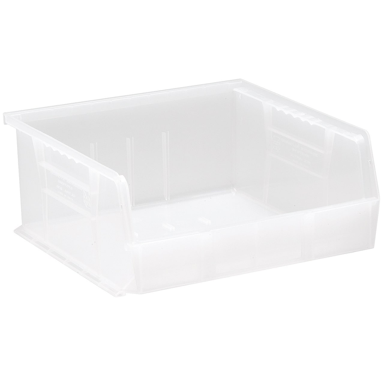 Quantum Storage Systems® Clear ULTRA Stack & Hang Bin